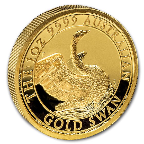2020 Australia 1 oz Gold Swan Proof (HR, w/Box & COA) 2020 Australia 1 oz Gold Swan Proof (HR, w/Box & COA)